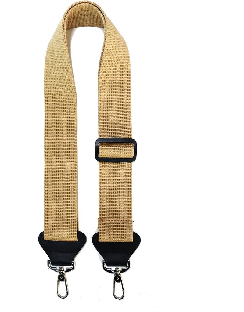 MoonEmbassy Banjo strap with Leather Ends and Metal Clips,2" Wide,Adjustable - Image 1